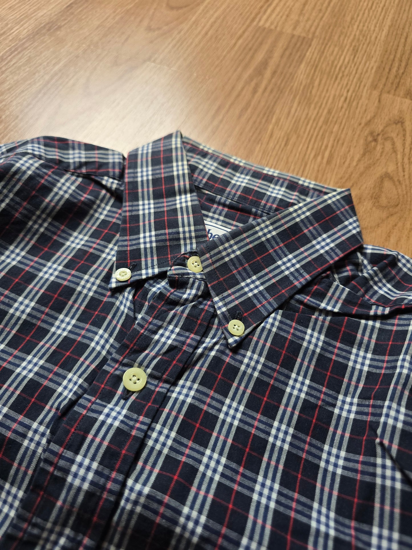Vintage Burberry LS Nova Check Flannel Shirt (S)