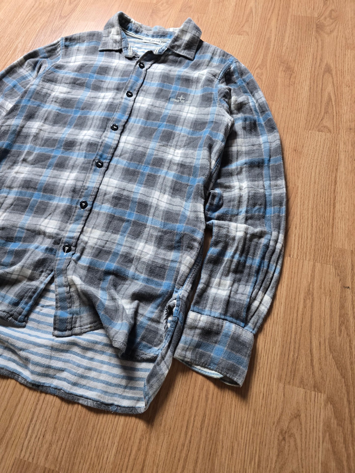 Stone Island AW10 Cotton Plaid Shirt (S)