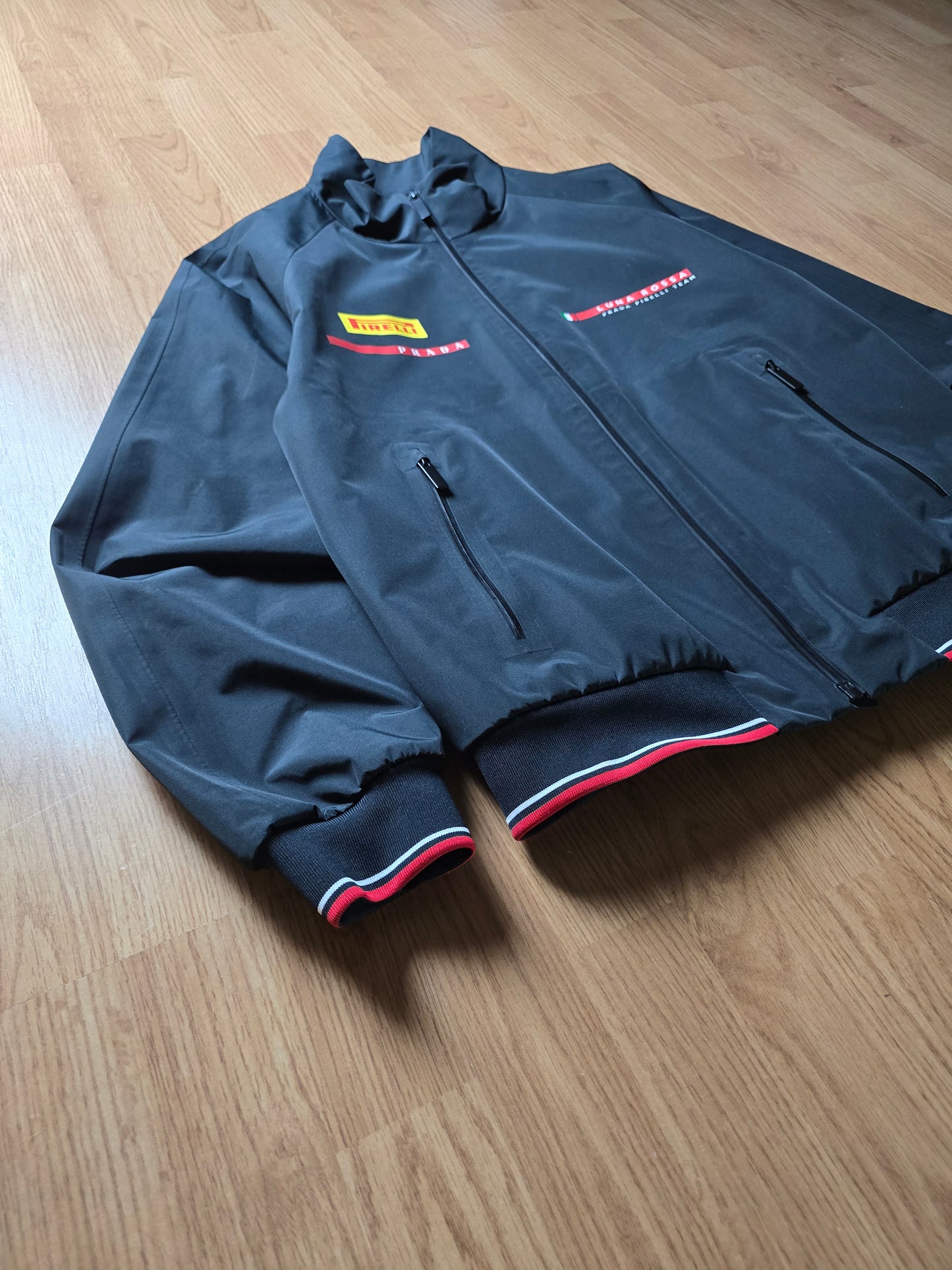 RARE Prada Sport Luna Rosa Pirelli Waterproof Harrington Jacket (M)