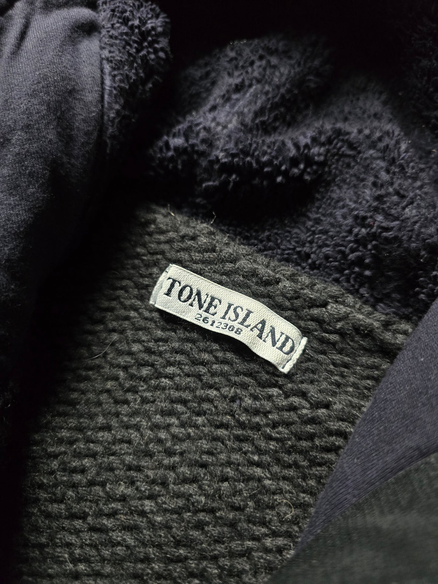 Stone Island AW11 Heavyweight Wool Knit Zip Hoodie (M)