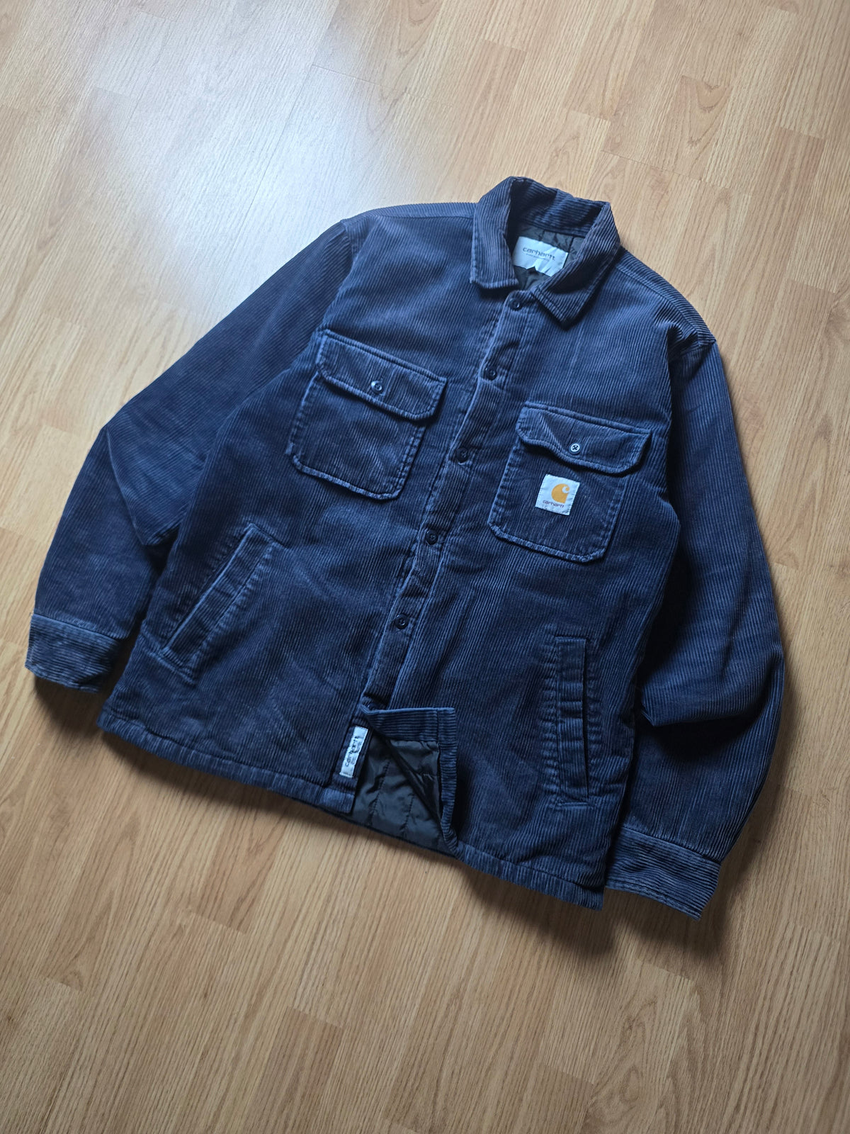 Carhartt Whitsome Cord Quilted Overshirt Jacket (M/L)