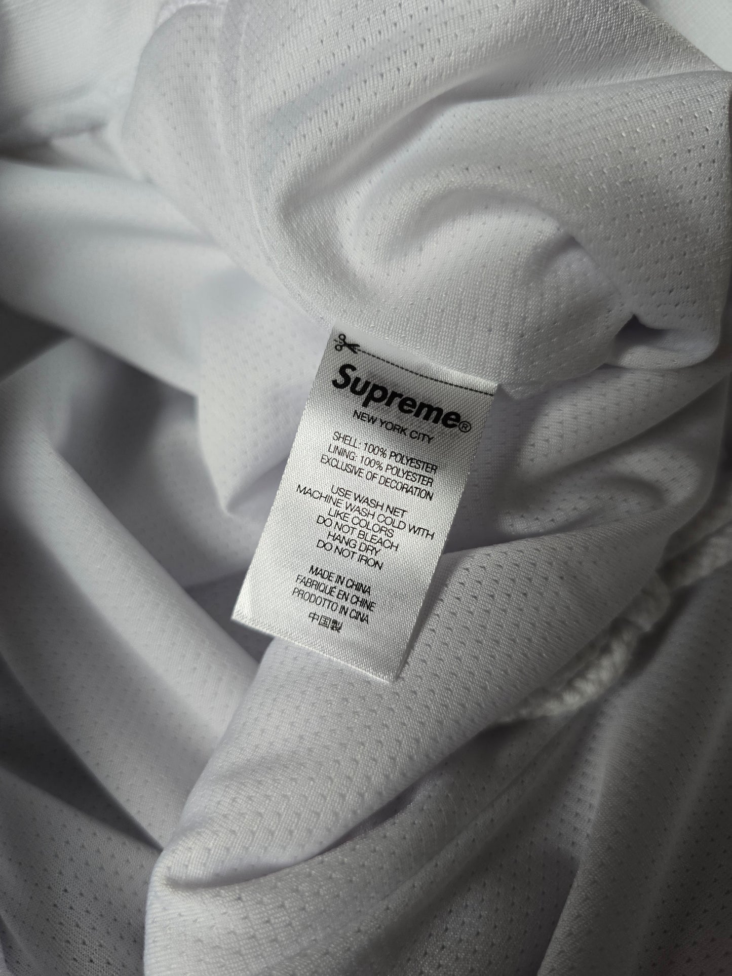 Supreme Faux Crock Mesh Basketball Shorts (S/M)