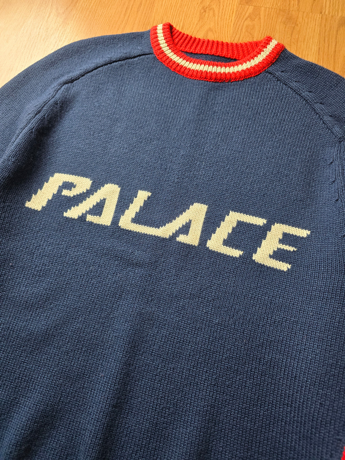 Palace 'Tri colour' Knit Sweater (M)