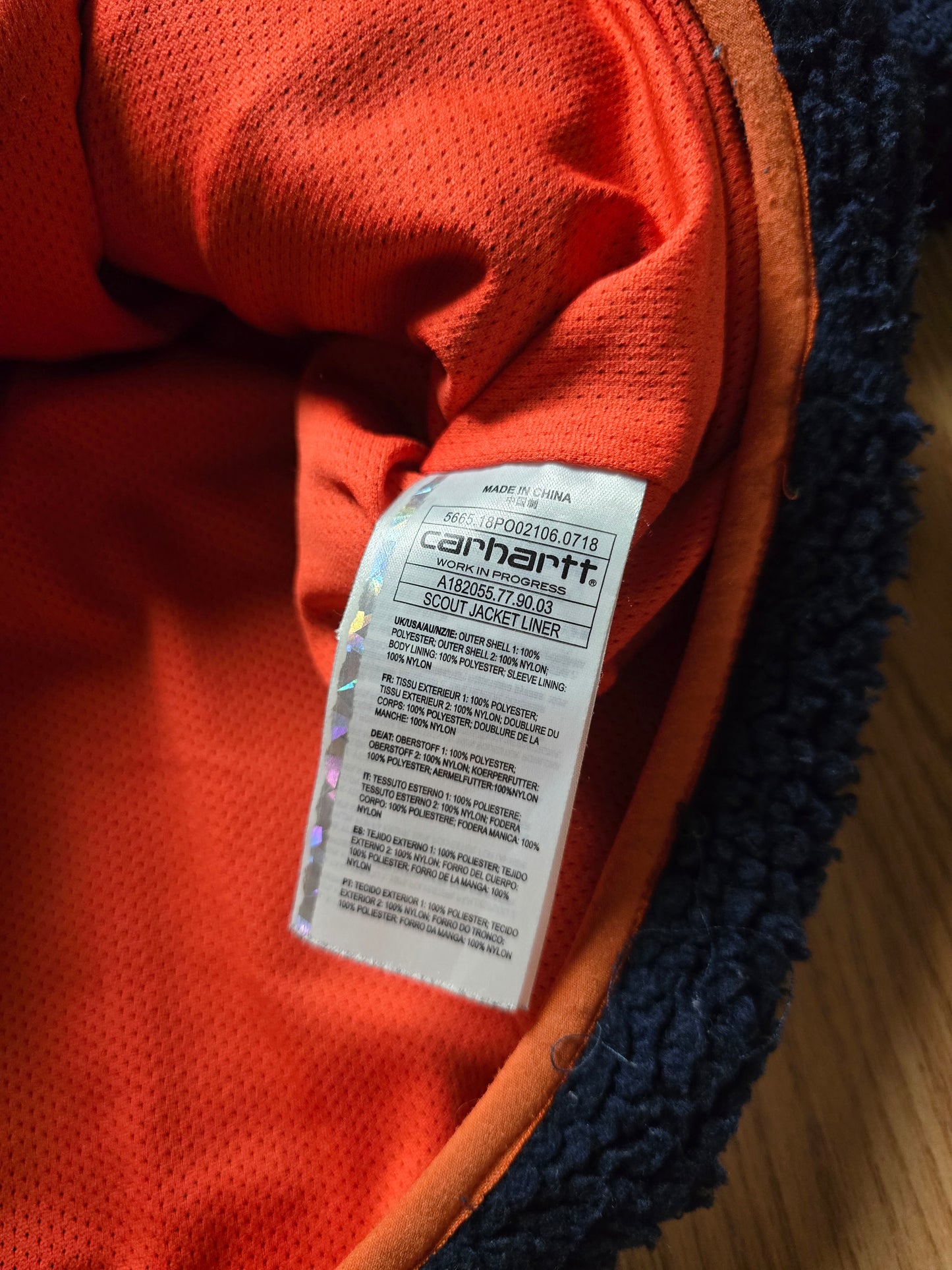 Carhartt Scout Liner Sherpa Fleece Jacket (XL)