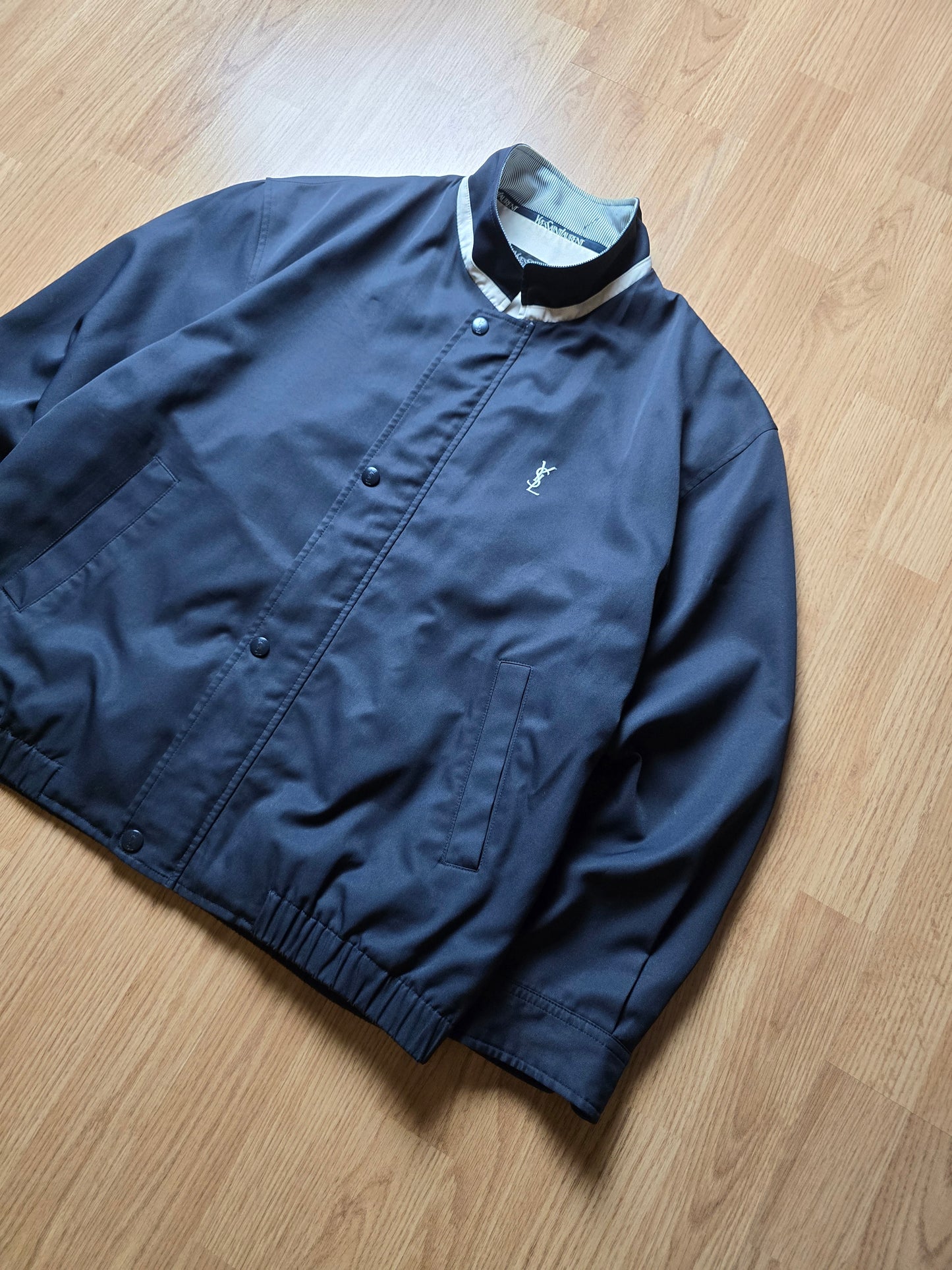 Vintage YSL Pour Homme Harrington Jacket (M)