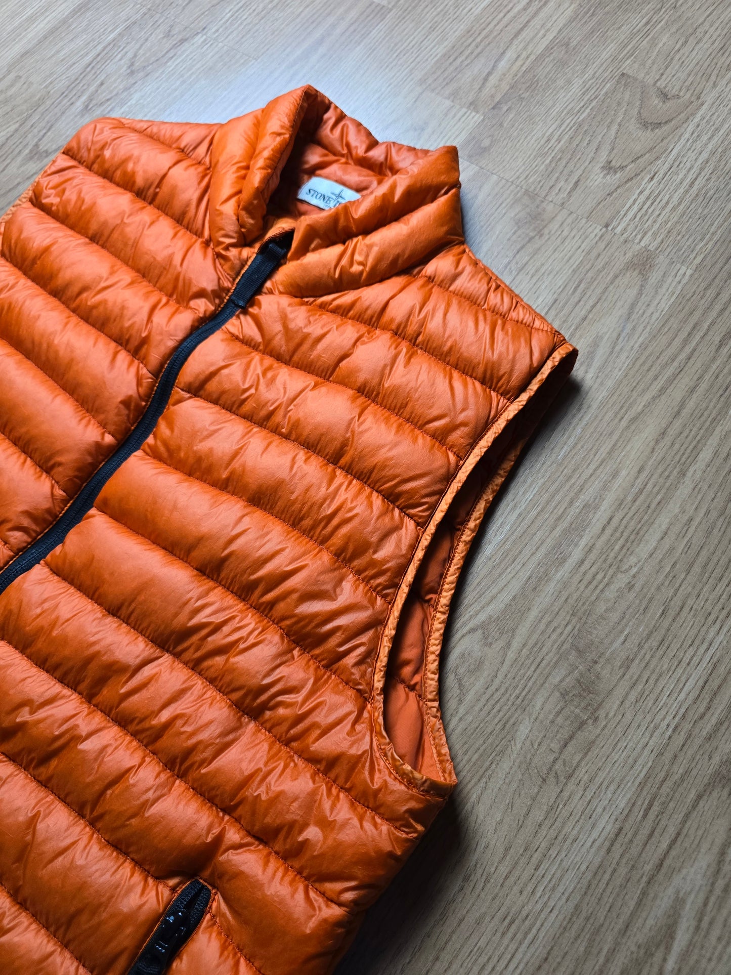 Stone Island AW12 Garment Dyed Down Puffer Gilet (M)