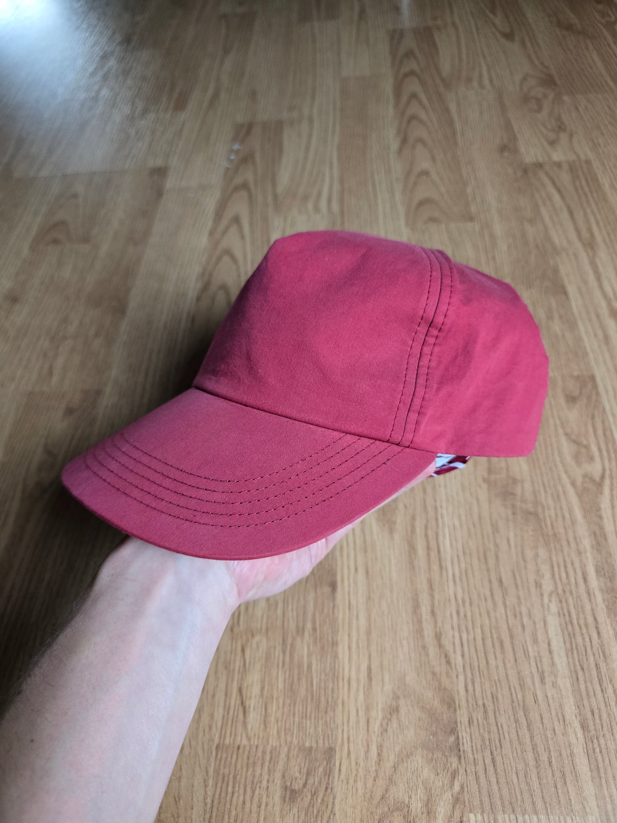 About Blank Wide Brim Embroidered Cap