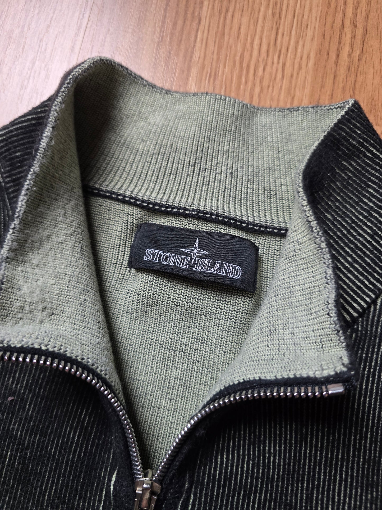 Stone Island Shadow Project Vanisé Knit Zip Track Jacket (S)