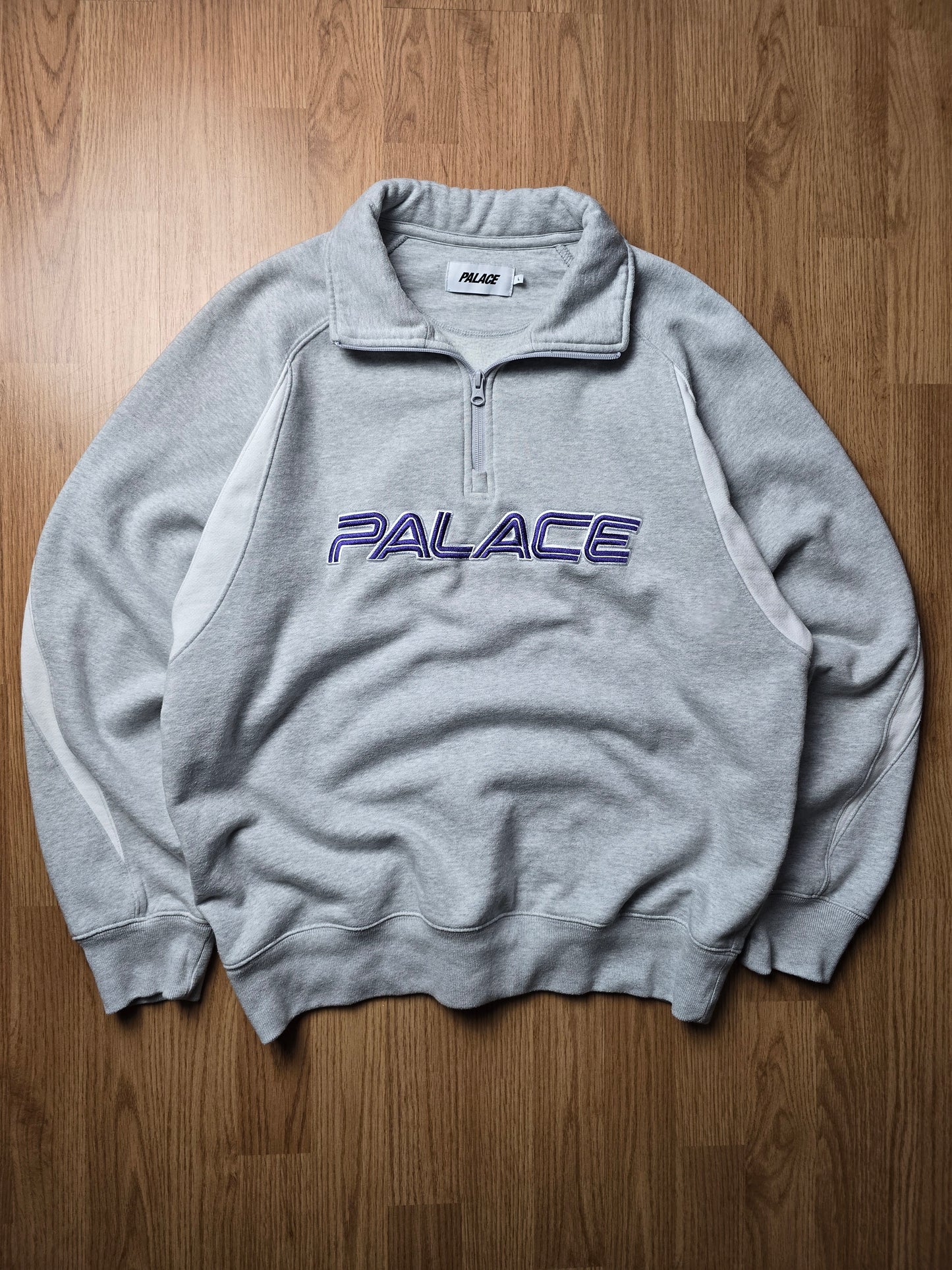 Palace "Isn't It" 1/4 Zip Sweatshirt (L)