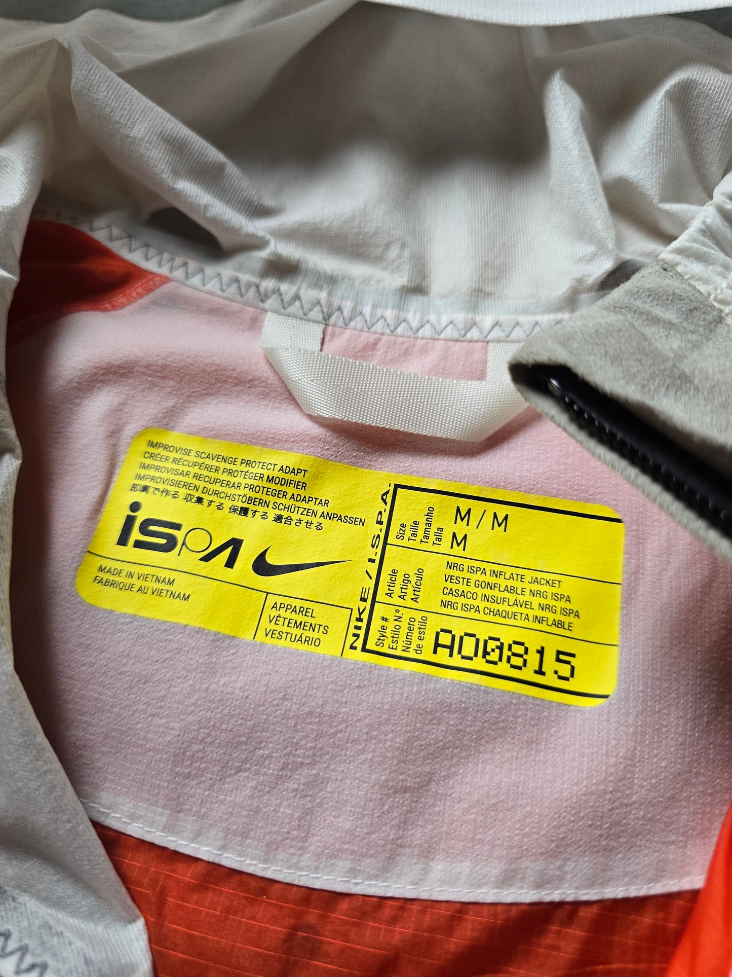 RARE Nike Lab ISPA Inflate Jacket (M)