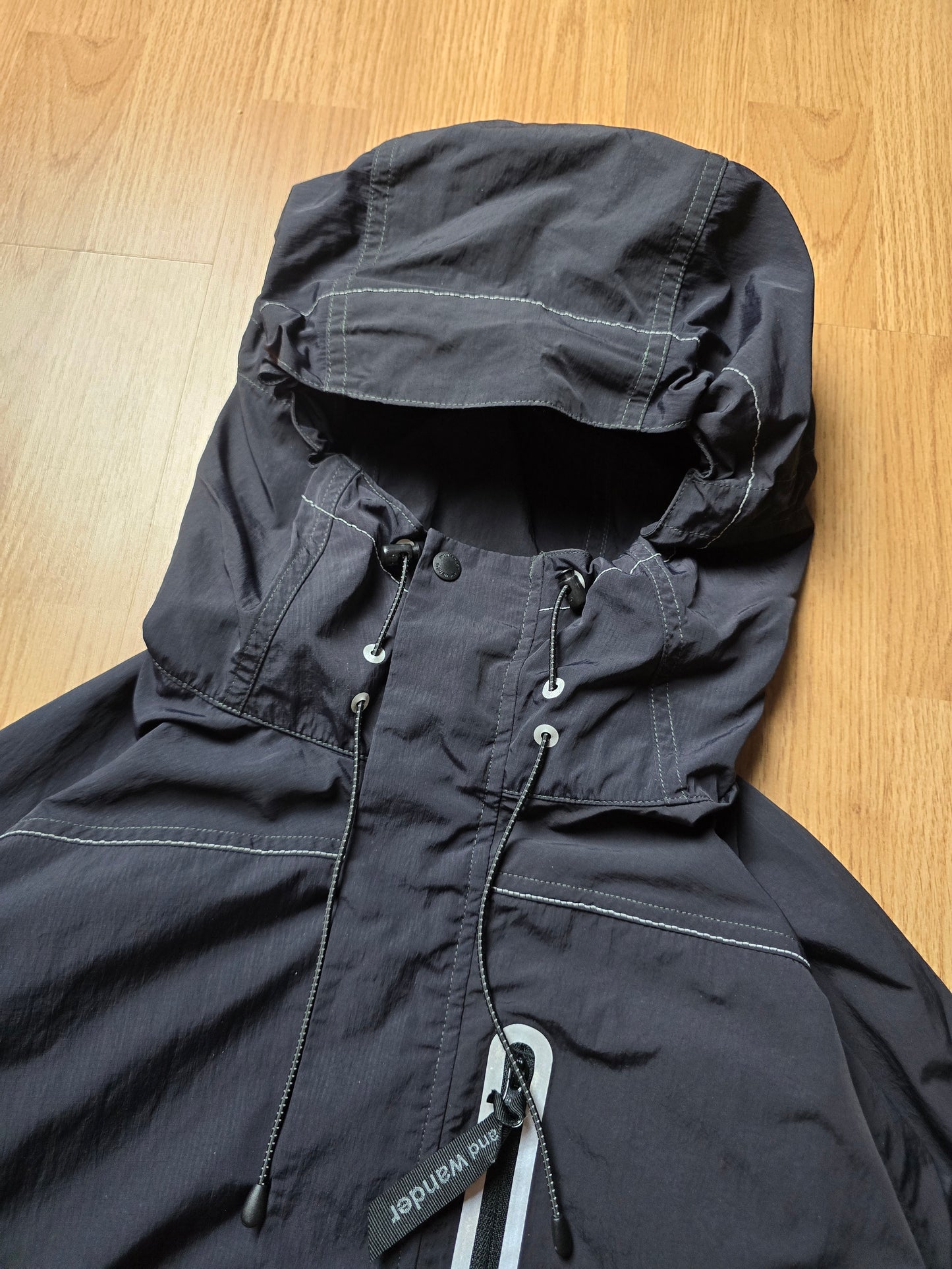 Gramicci x And Wander Patchwork Wind Hoodie Jacket (S)