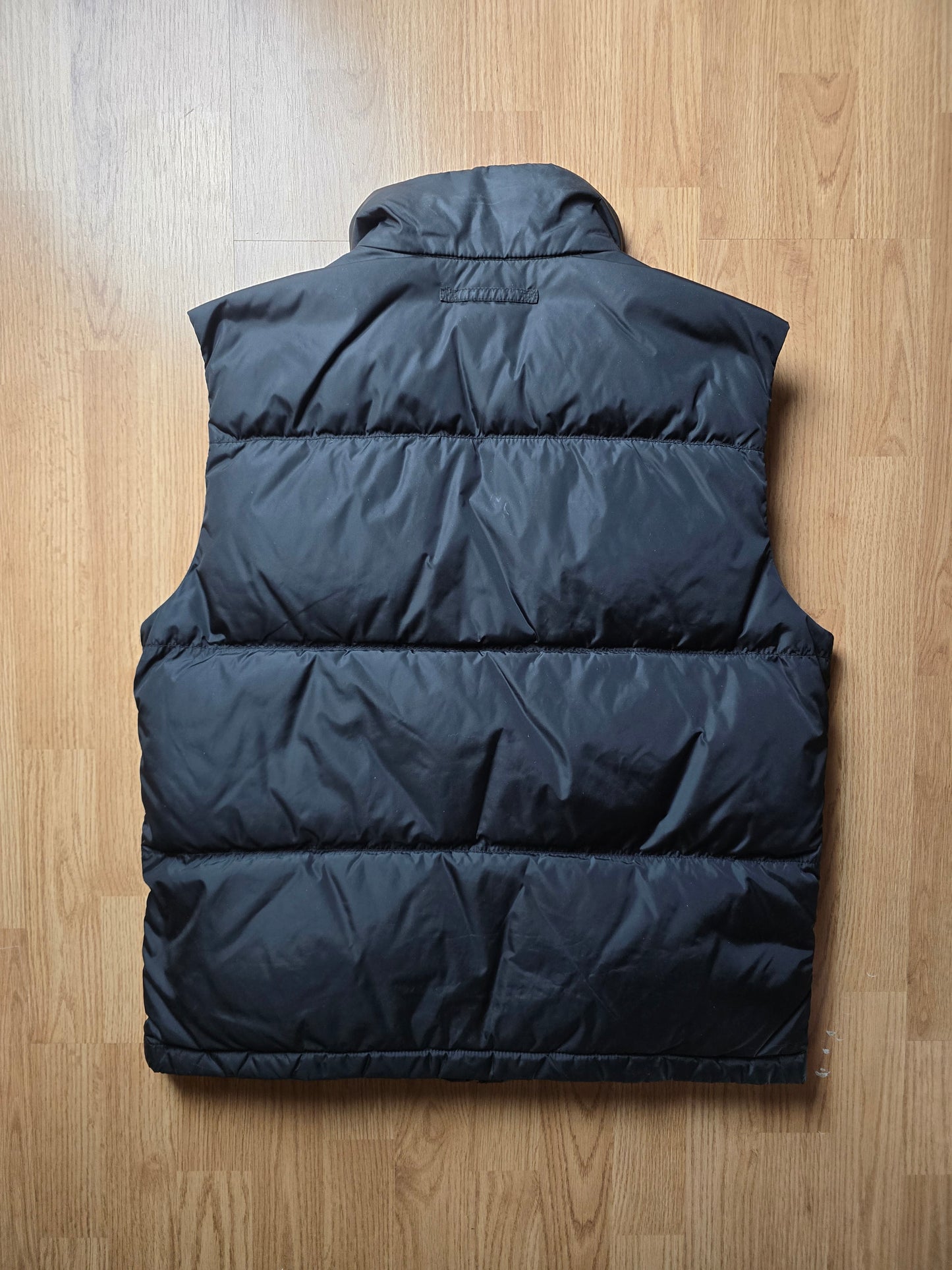 Prada Sport 2008 Black Tab Down Gilet/Vest (L)