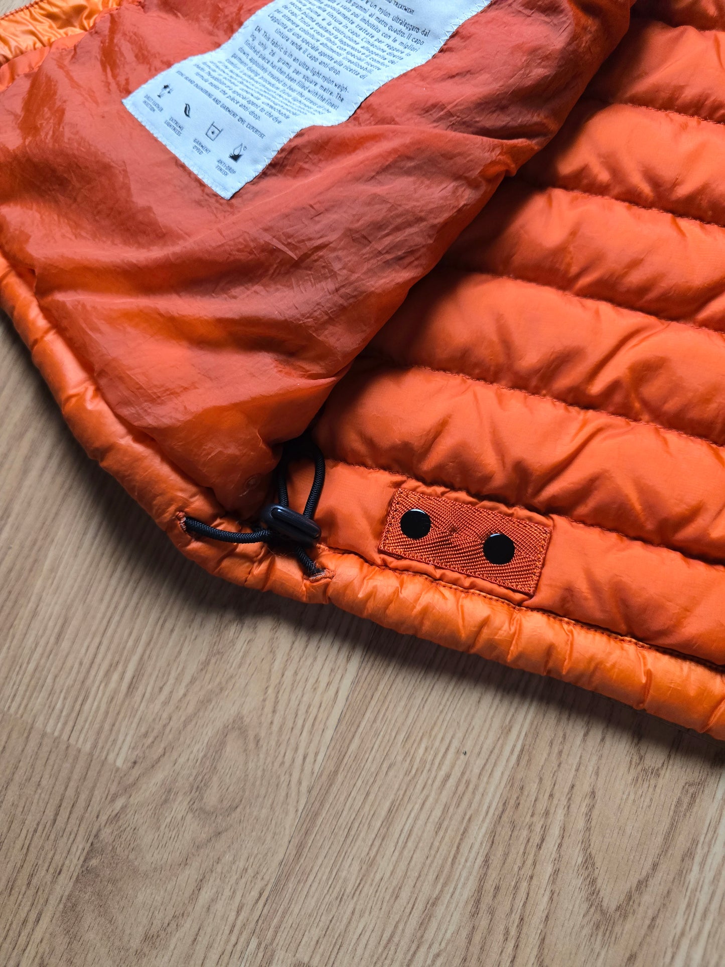 Stone Island AW12 Garment Dyed Down Puffer Gilet (M)