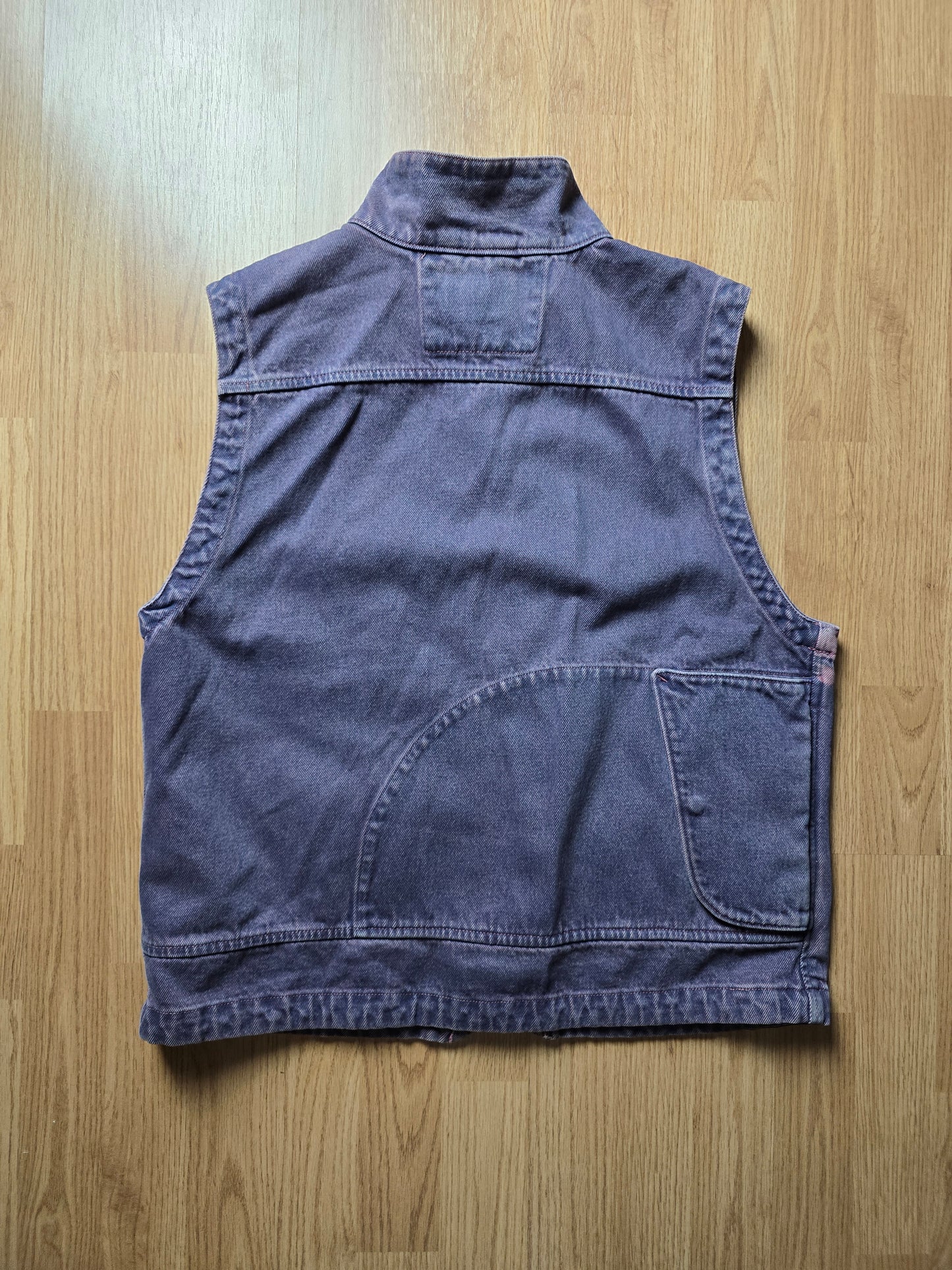 C.P. Company x One Bock Down Denim Utility Vest (M)