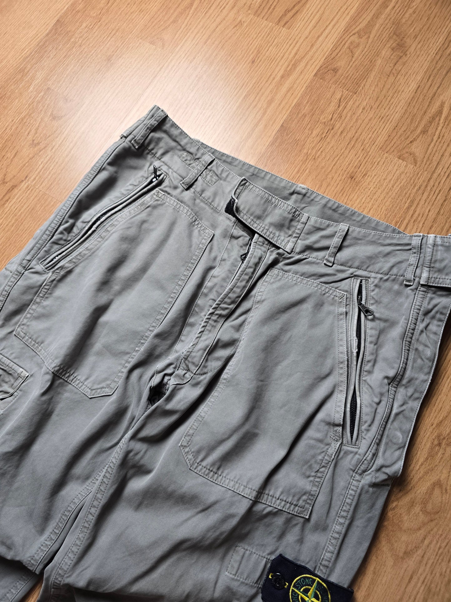 Stone Island AW07 Baggy Parachute Flight Cargo Pants (34x32)