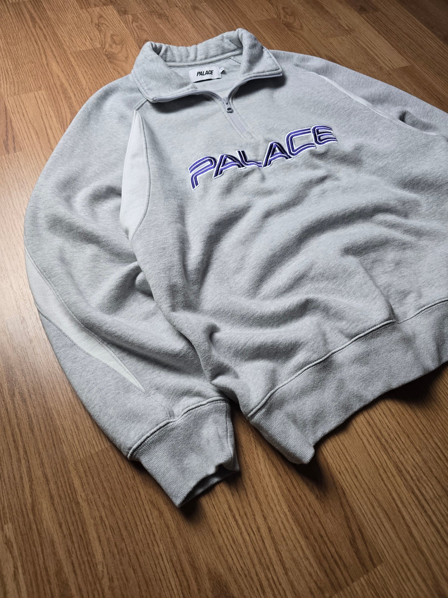 Palace "Isn't It" 1/4 Zip Sweatshirt (L)