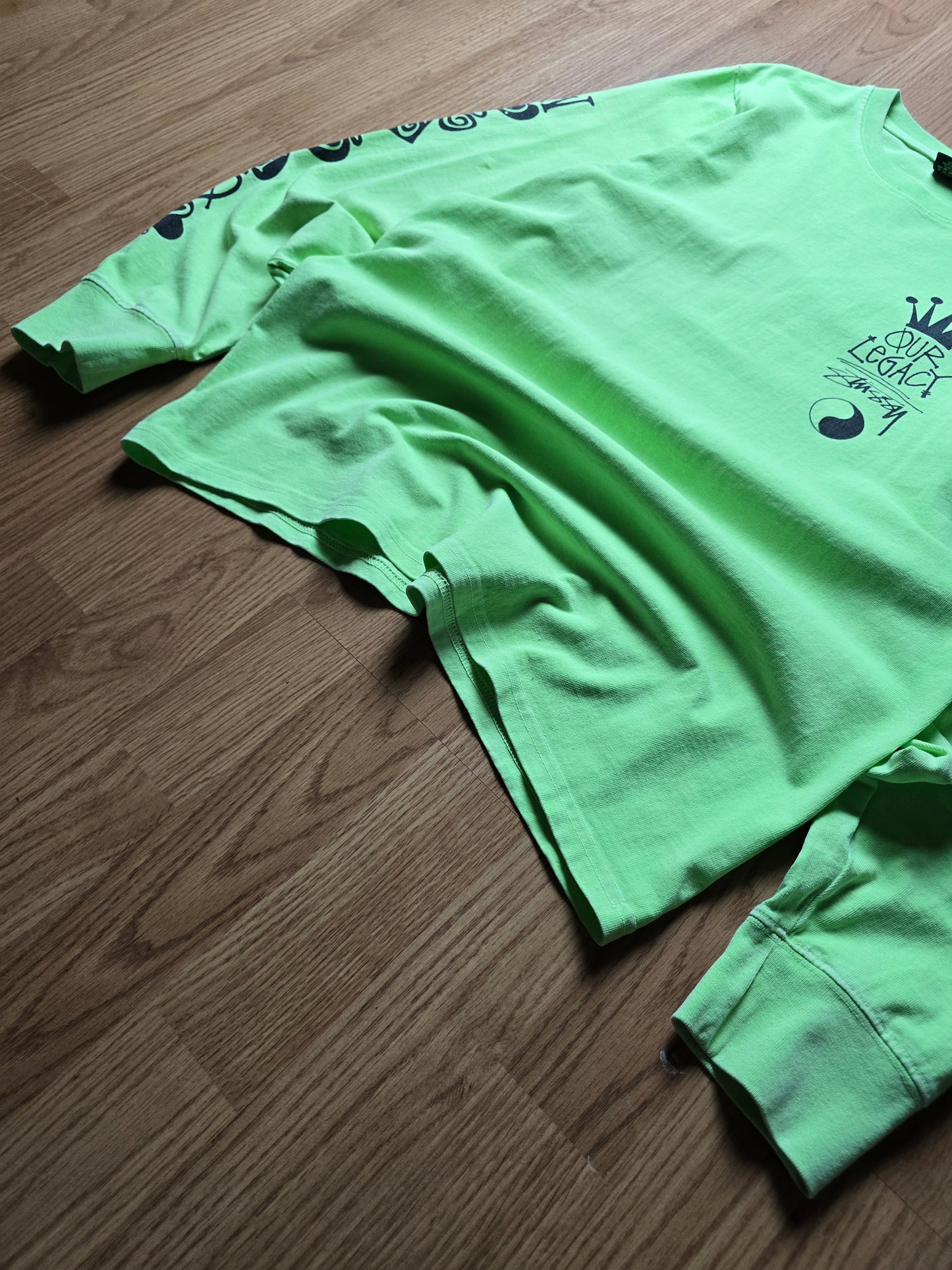 Stussy x Our Legacy Workshop Crown Logo Long Sleeve T-shirt (S)
