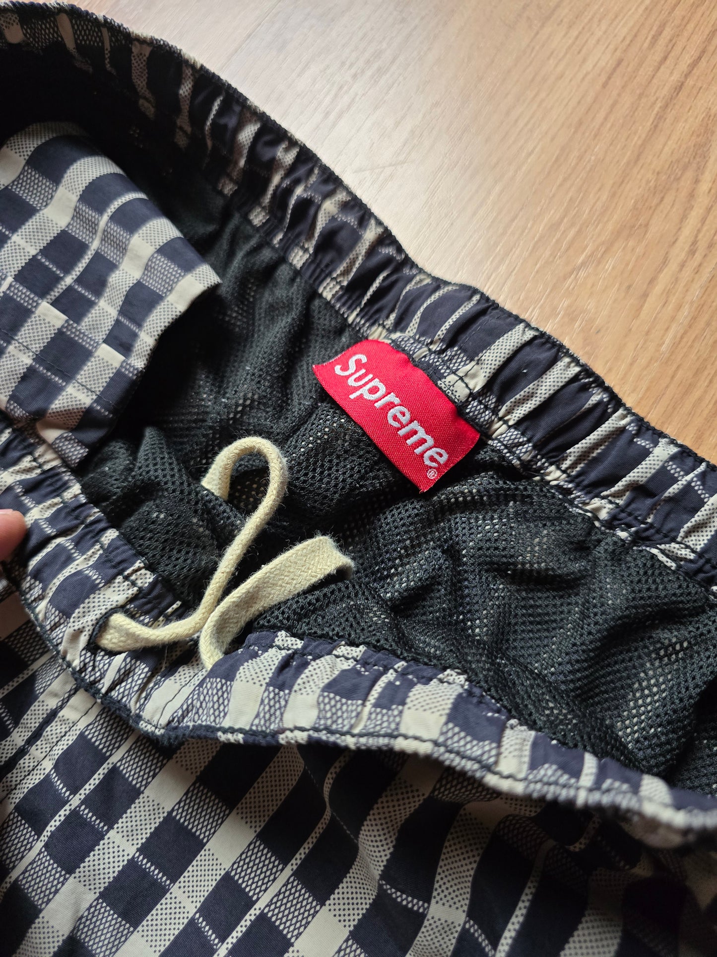 Supreme Nylon Plaid Track Pants (34x30)