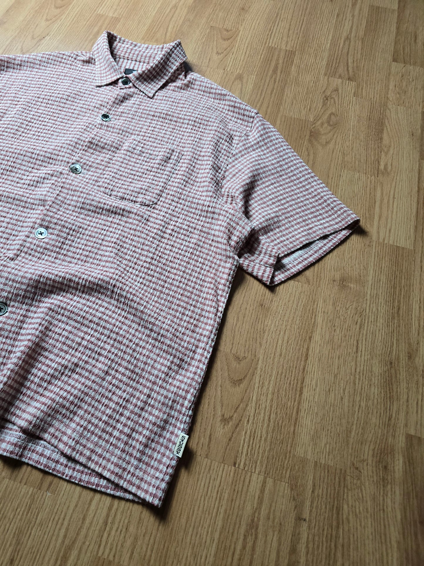 Stussy Wrinkly Gingham SS Shirt (M/L)