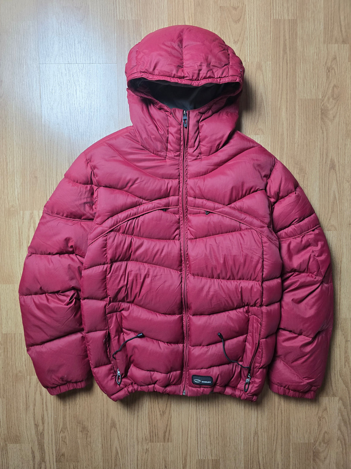 Vintage Oakley Technical Down Hooded Puffer Jacket (S/M)