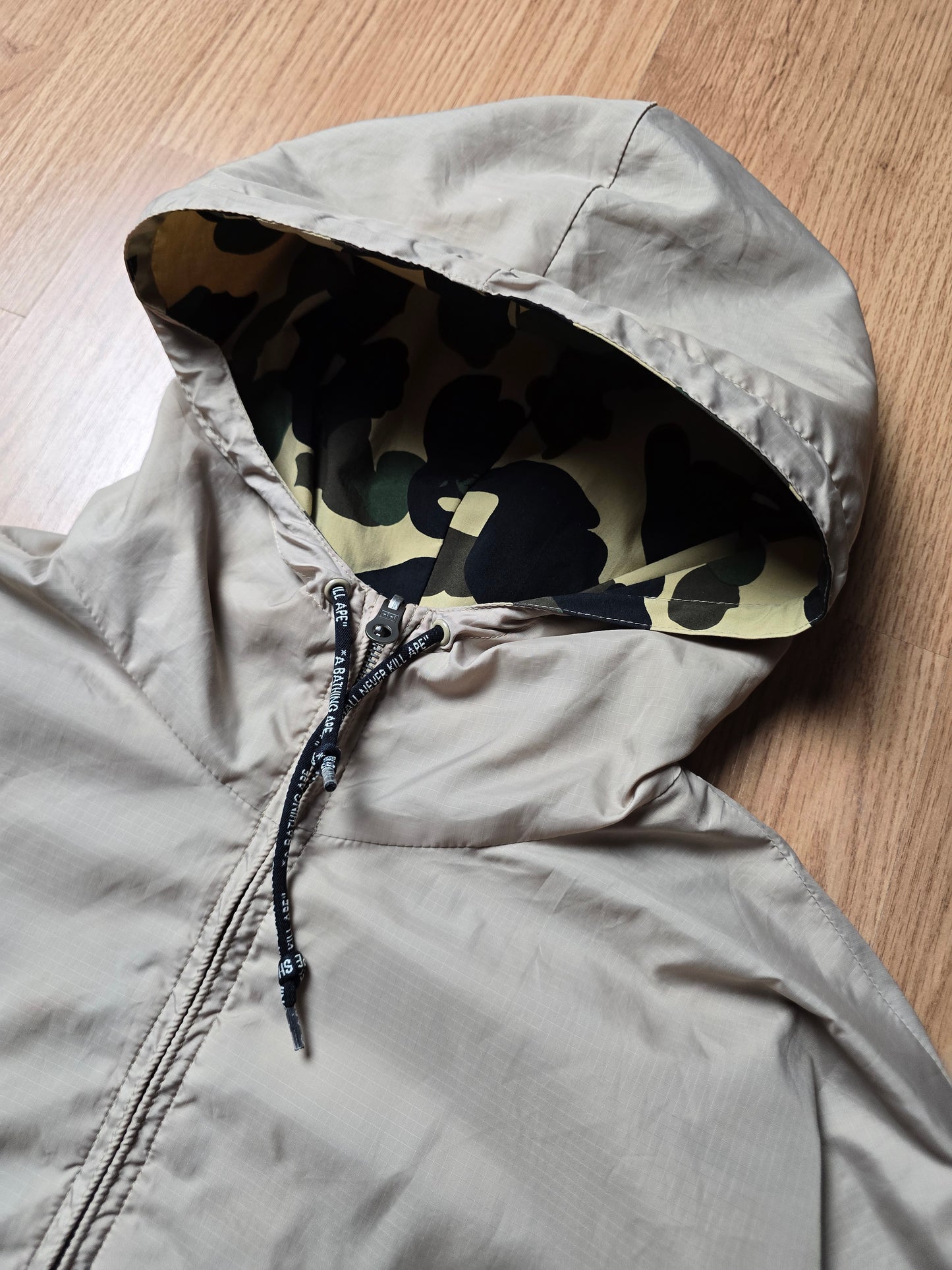 RARE 00s Bape 1st Camo Reversible Cycles Jacket (L)