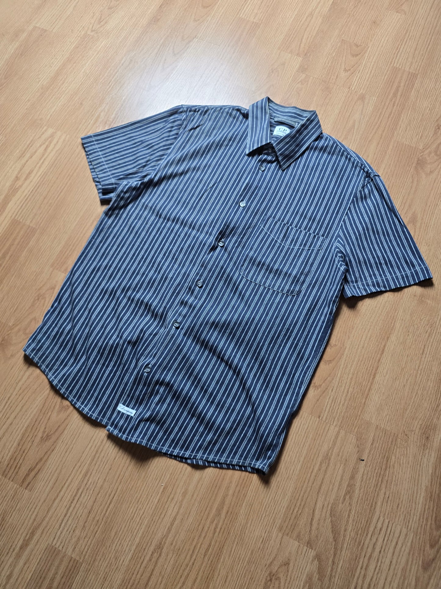 C.P. Company SS04 Pinstripe Cotton Shirt (M)