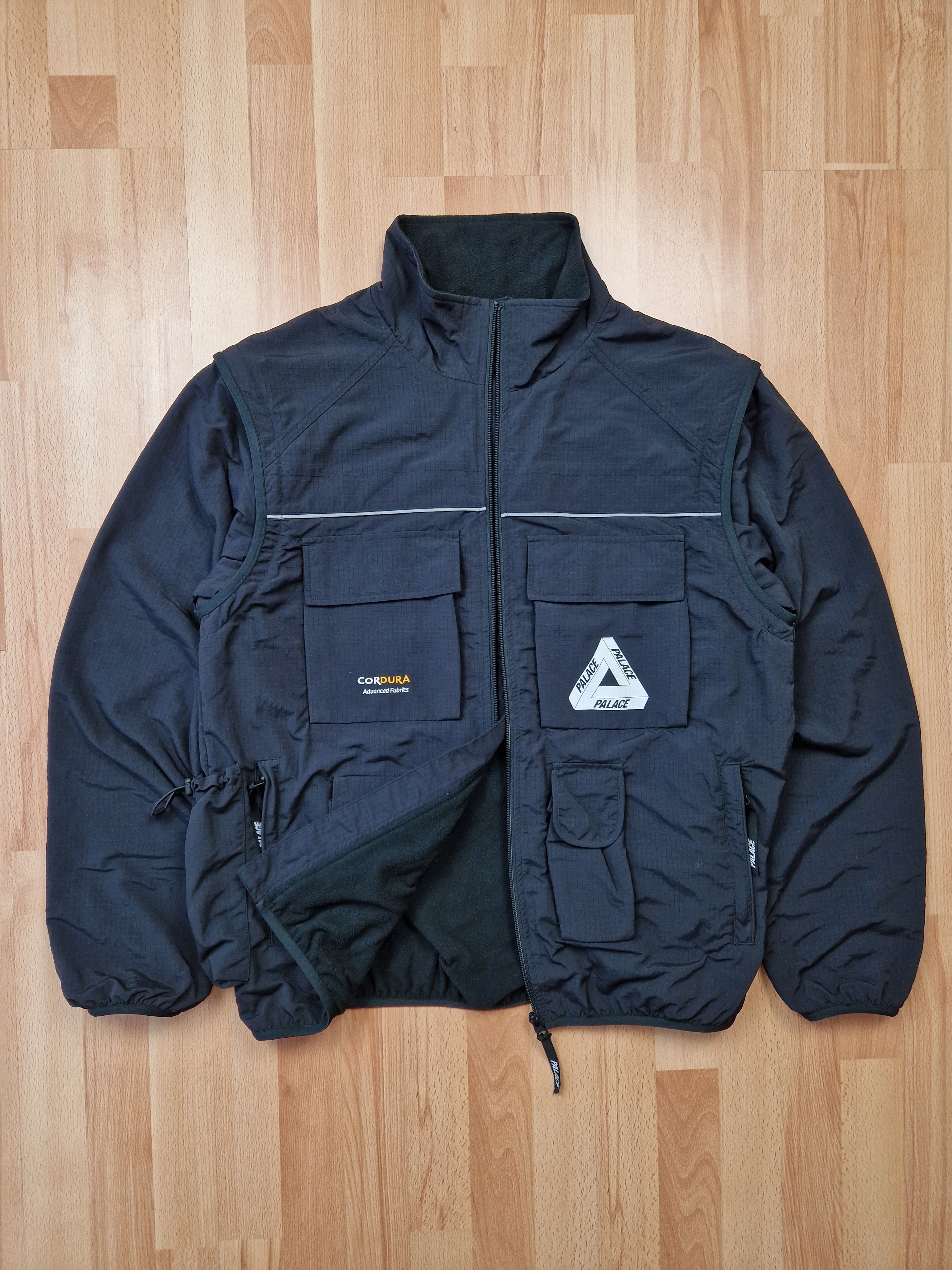 Palace Cordura RS Zip Off Gilet Jacket (L) – uniform.streetwear