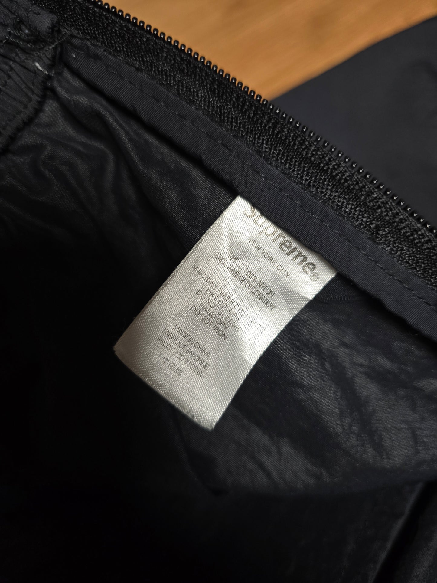 Supreme Full Zip Baggy Warm Up Track Pants (L)
