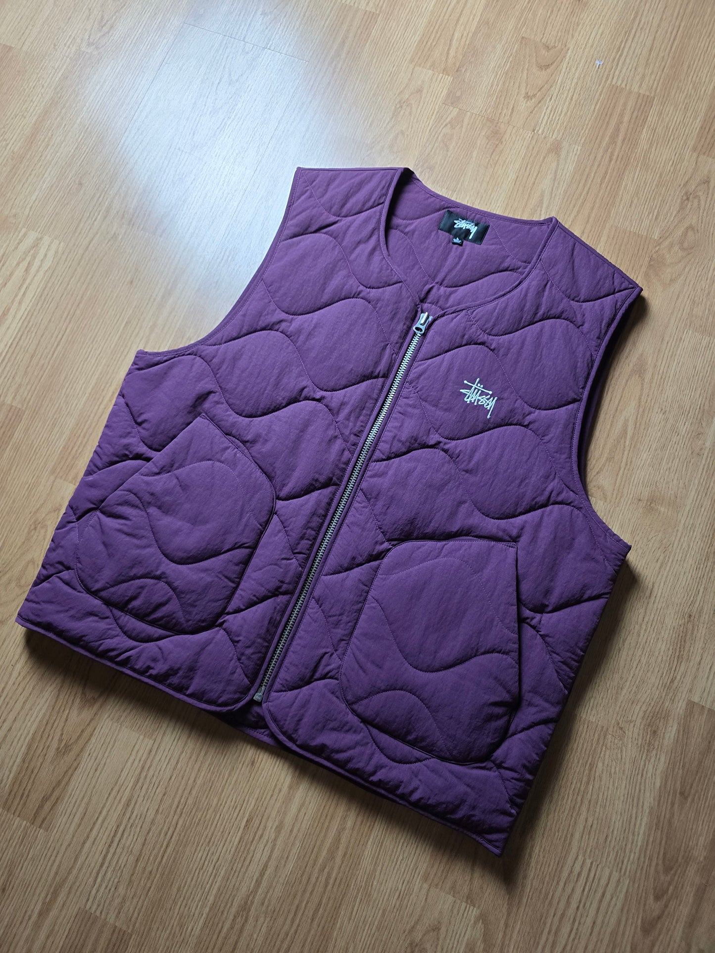 Stussy Recycled Nylon Liner Vest (L)