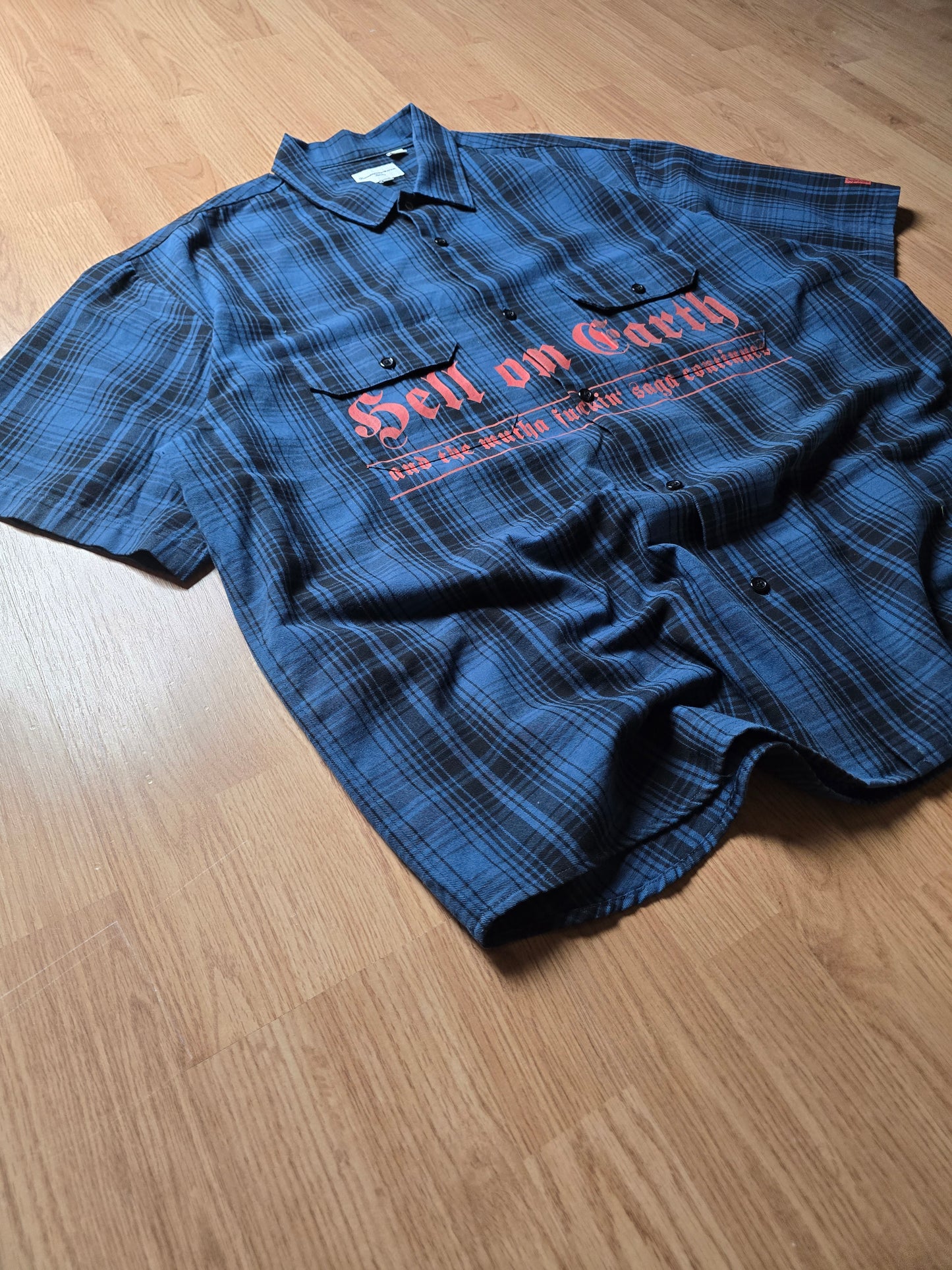 Supreme x Bernadette Corporation S/S Plaid Work Shirt (XL)