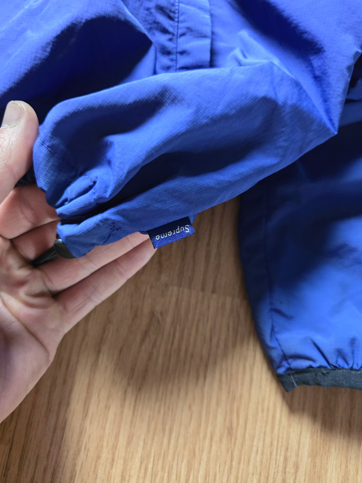 Supreme Reflective Ripstop Hooded Pullover Jacket (XL)