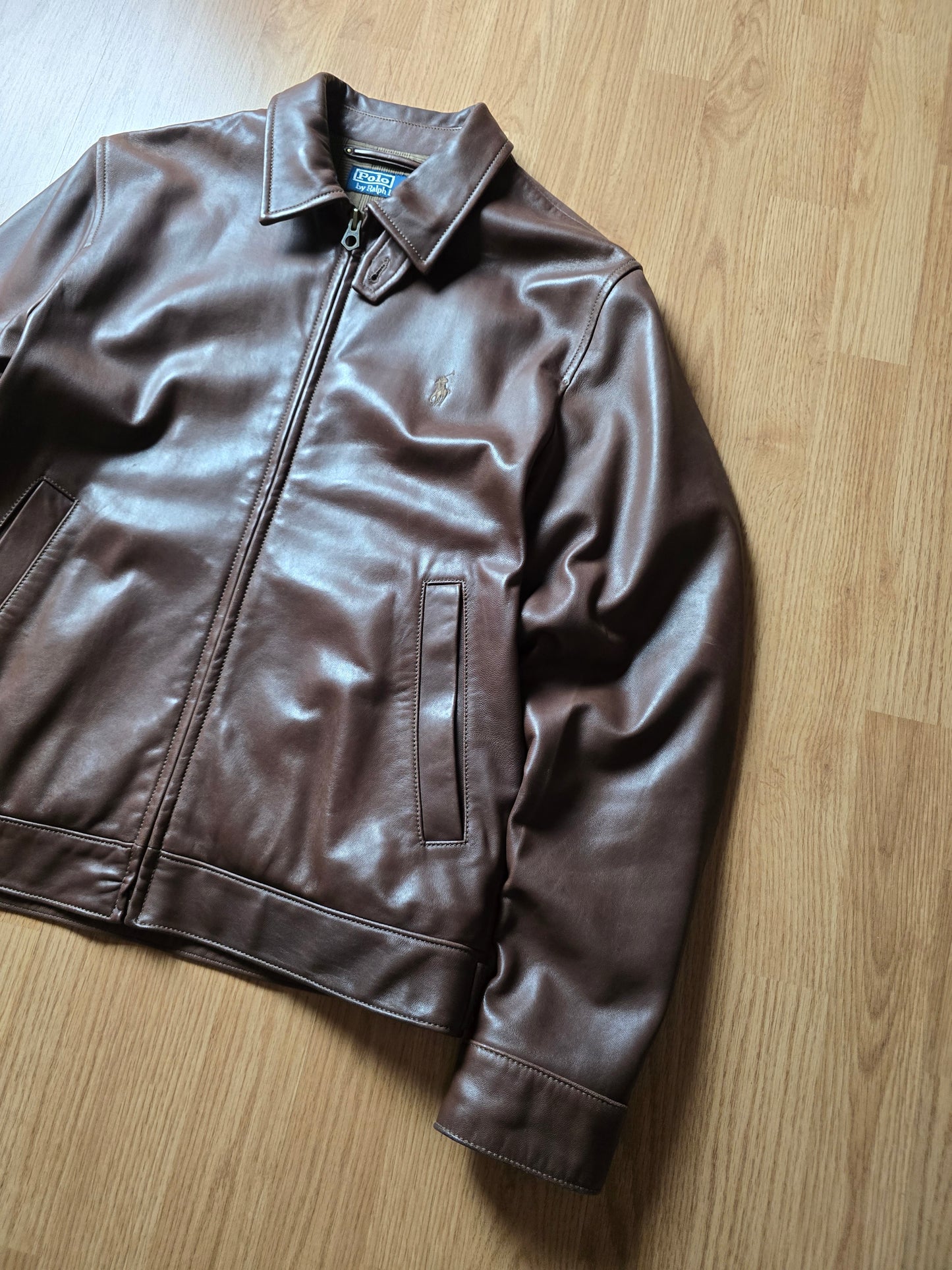 Polo Ralph Lauren Heavyweight Leather Jacket (S)