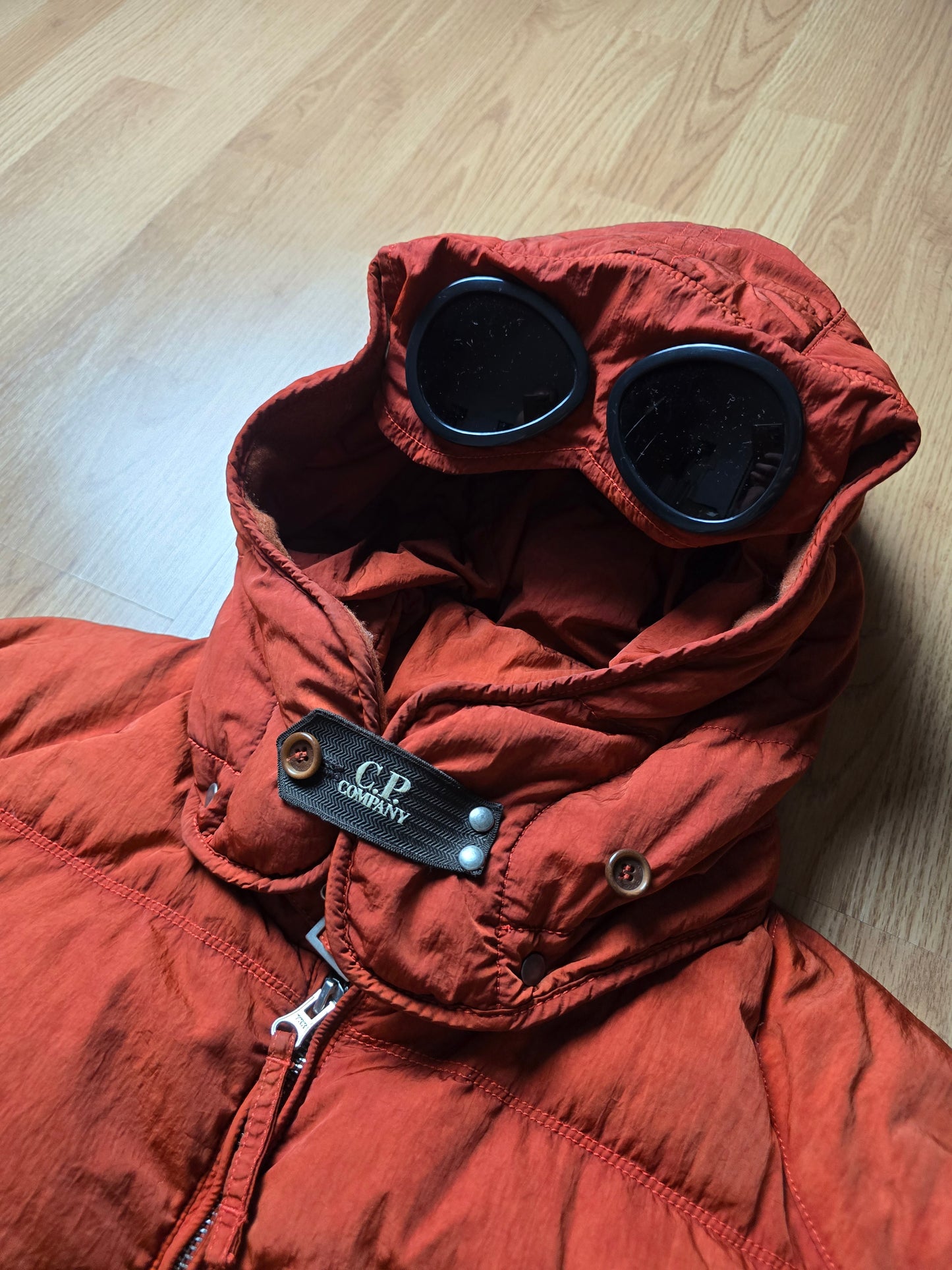 00s C.P. Company Frosted Down Goggle Puffer Jacket (M/L)