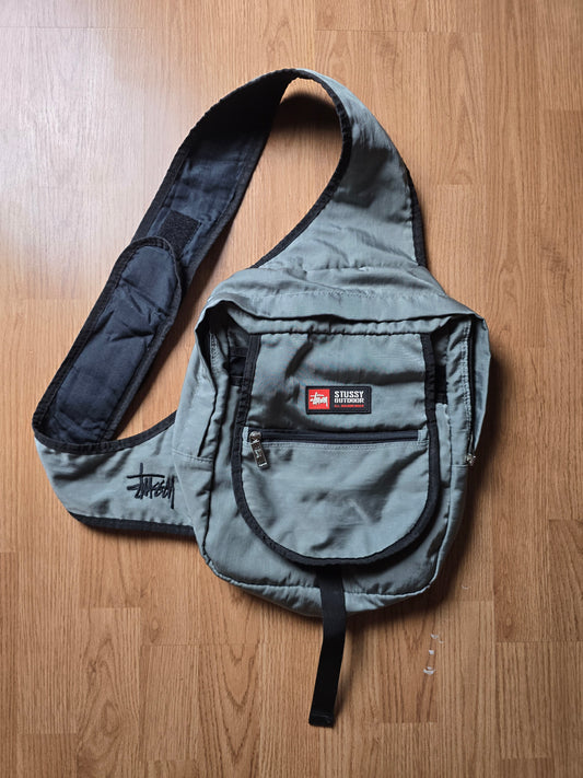 90s Stussy Outdoors Technical Adjustable Sling Bag