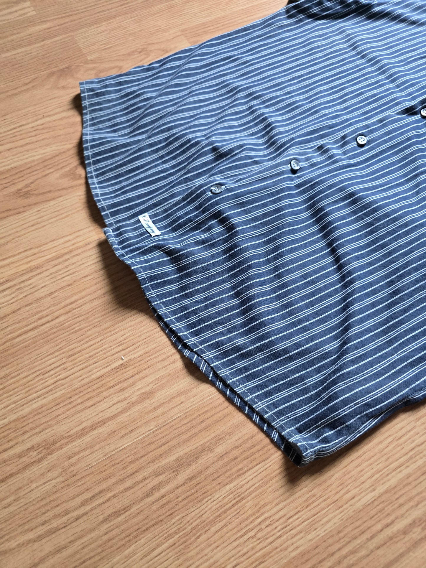 C.P. Company SS04 Pinstripe Cotton Shirt (M)