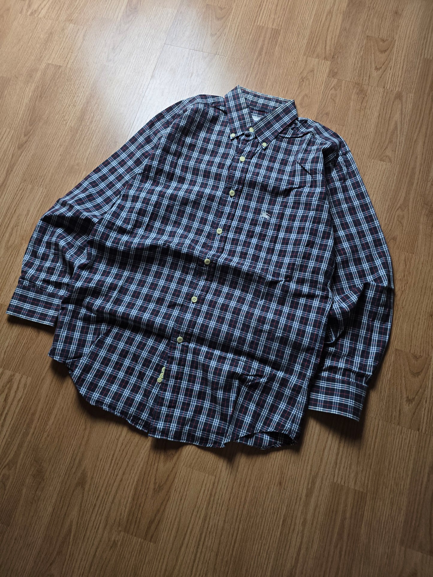 Vintage Burberry LS Nova Check Flannel Shirt (S)