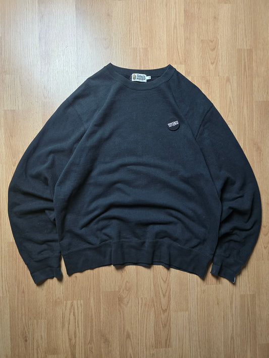 BAPE WGM Shark Emblem Crewneck Sweatshirt (XL/XXL)