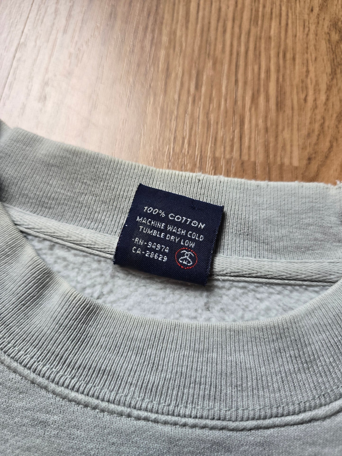 90s Stussy Floral Print Crewneck Sweatshirt (M)